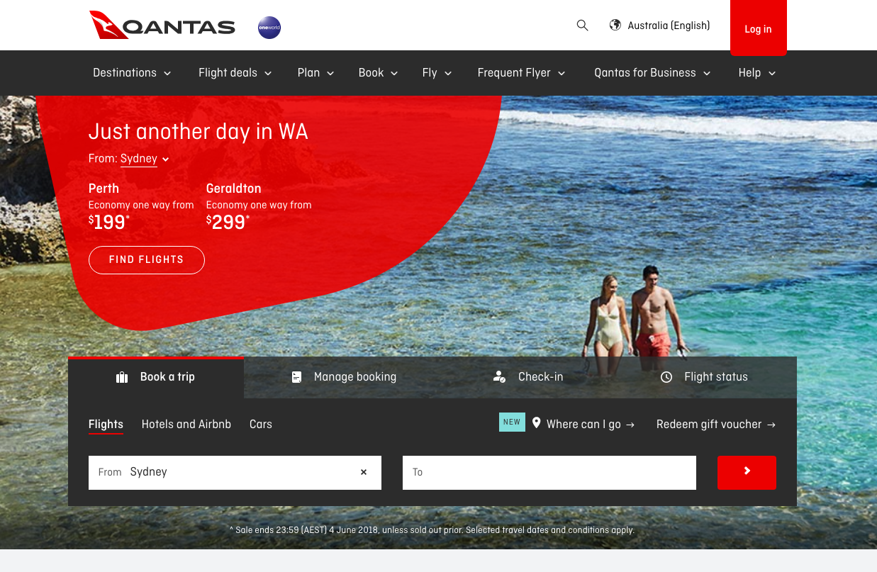 Portrait of Qantas