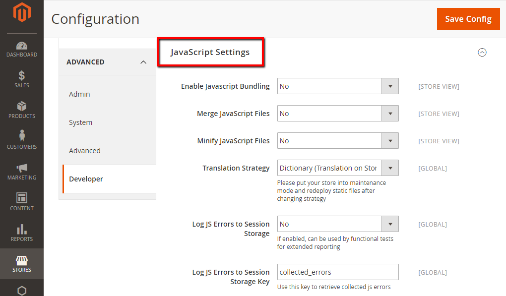How To Merge Js Magento