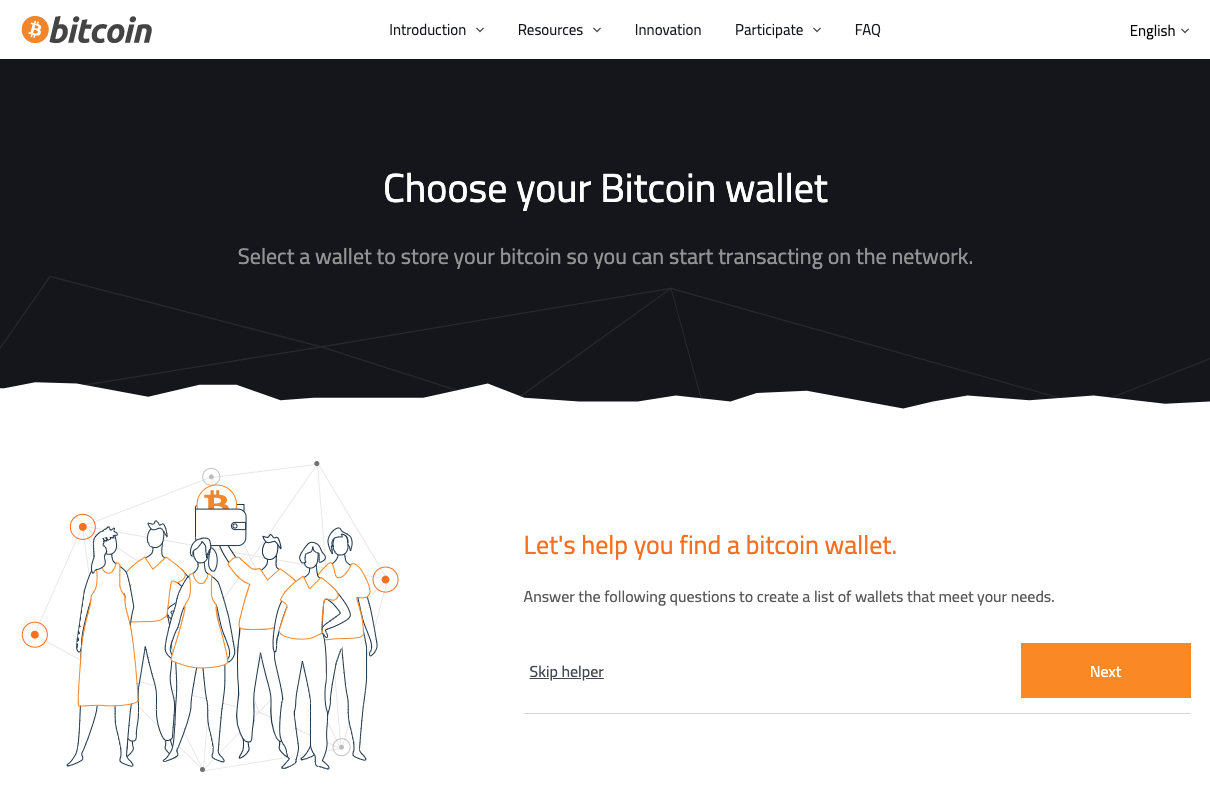 bitcoin wallet linkable asset