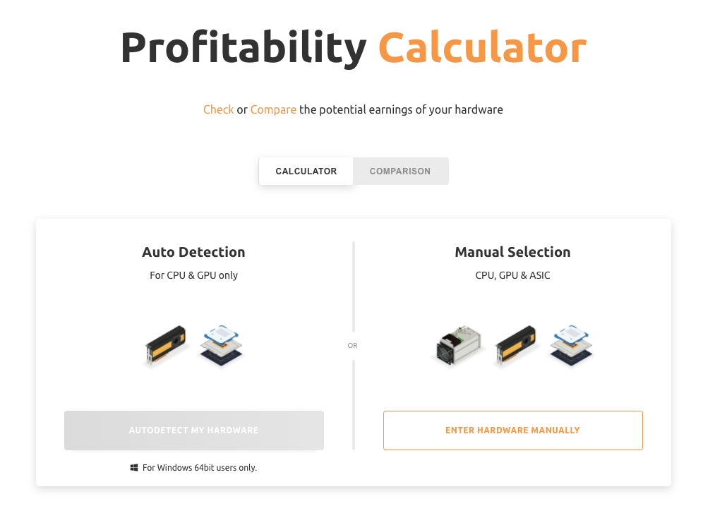 bitcoin calculator linkable asset