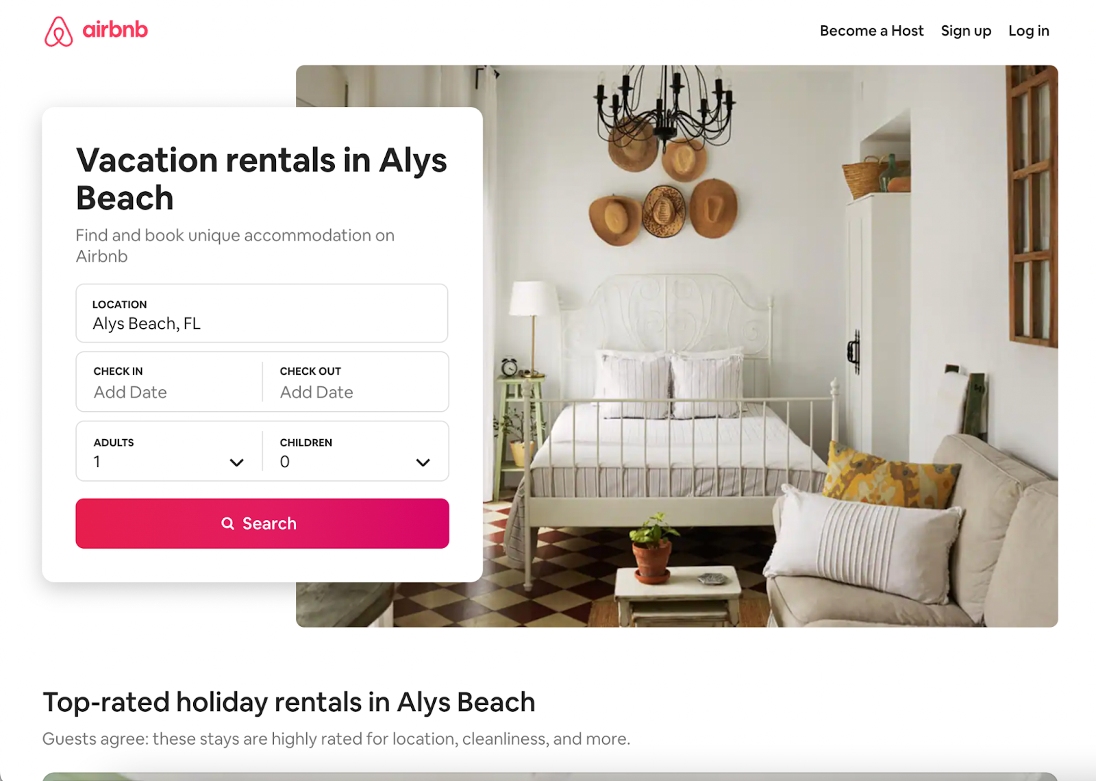 Portrait of Airbnb
