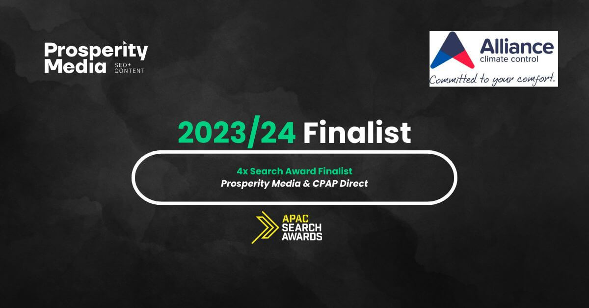 Alliance Climate Control Search Awards